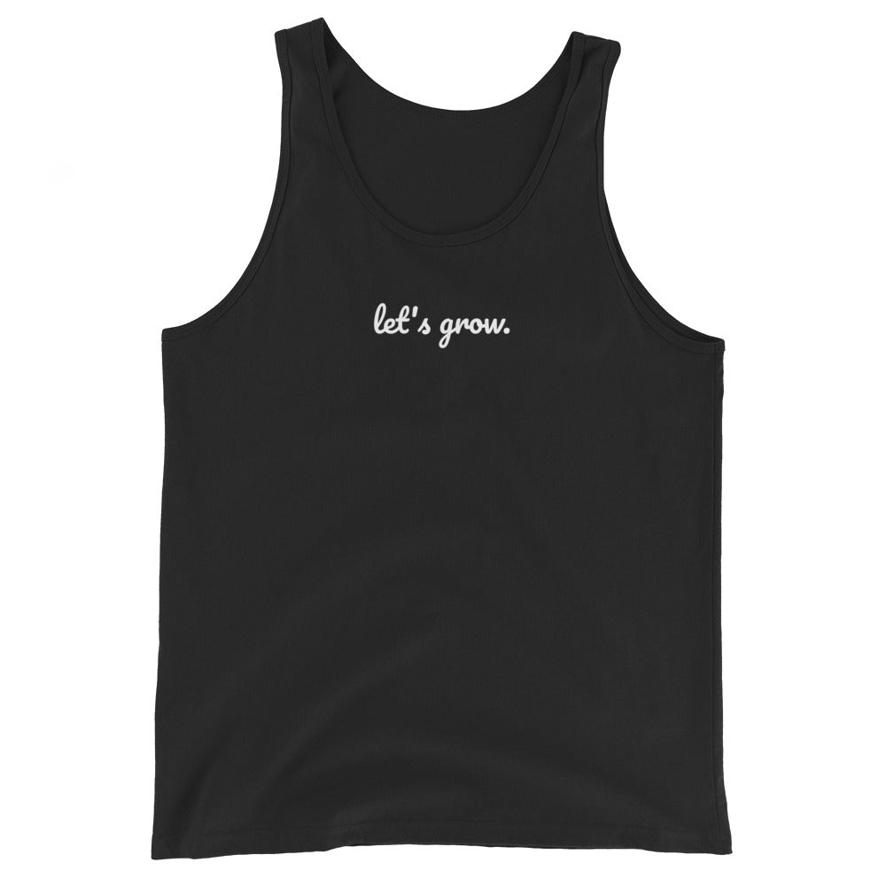 Let's Grow (those biceps) lowercase