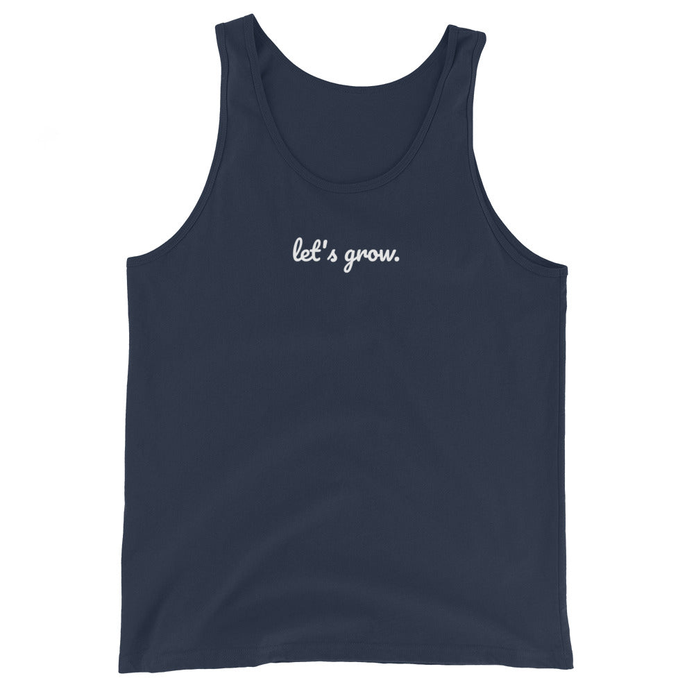 Let's Grow (those biceps) lowercase