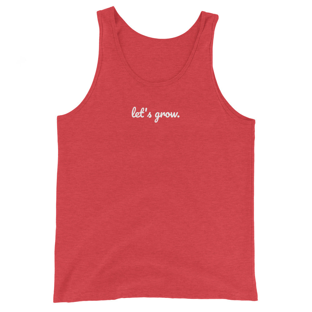 Let's Grow (those biceps) lowercase