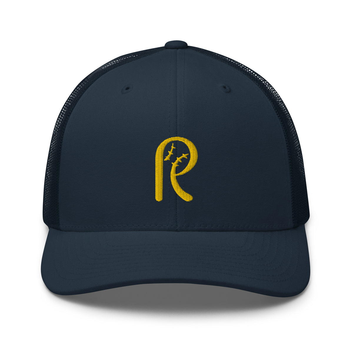 Yellow Logo Trucker Cap