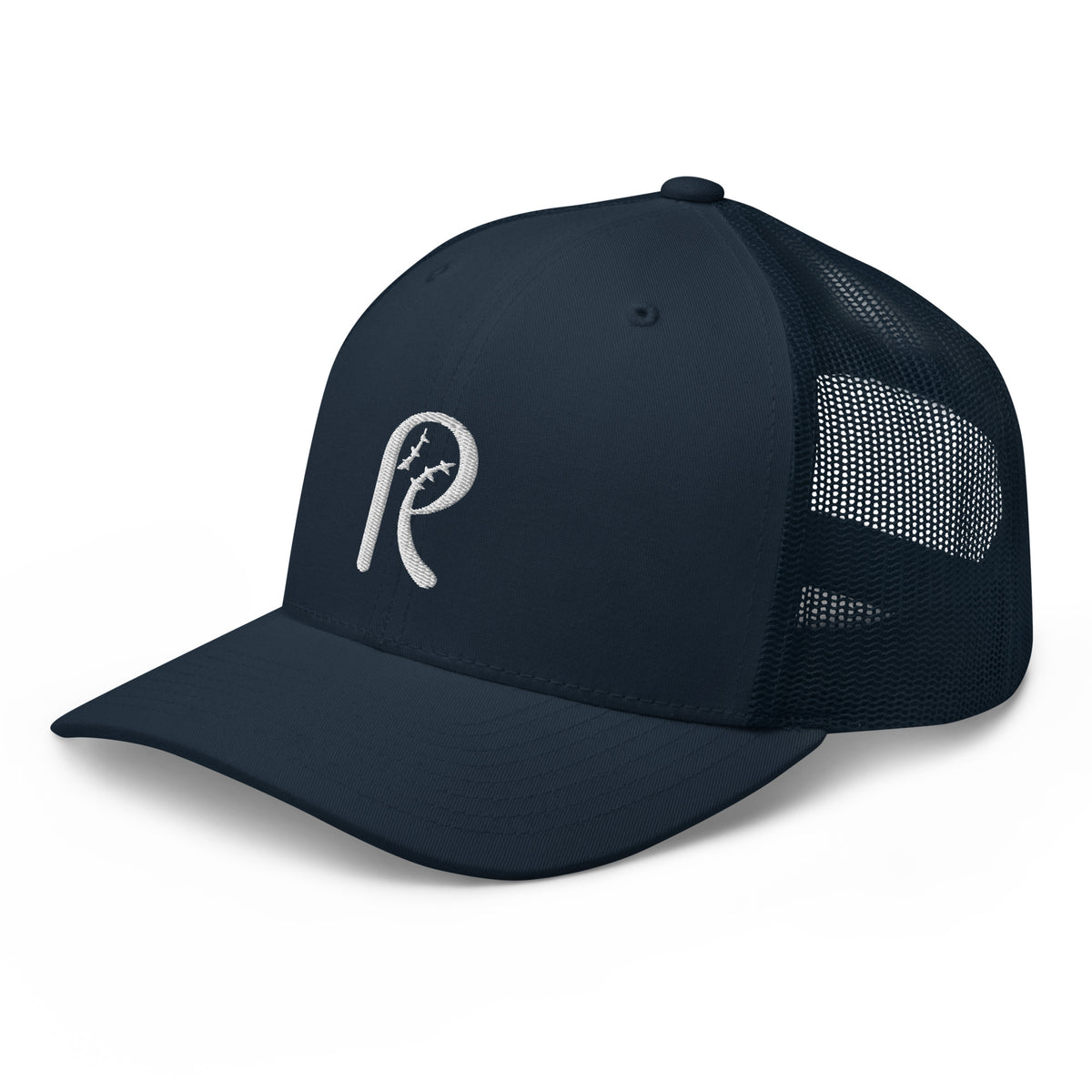 Navy Trucker Cap