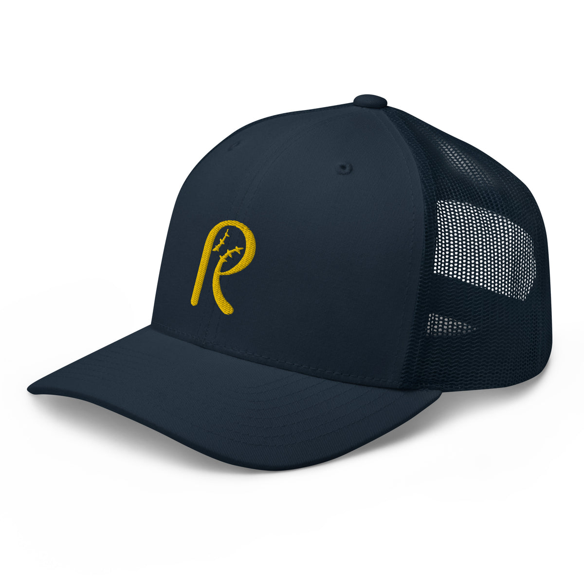 Yellow Logo Trucker Cap