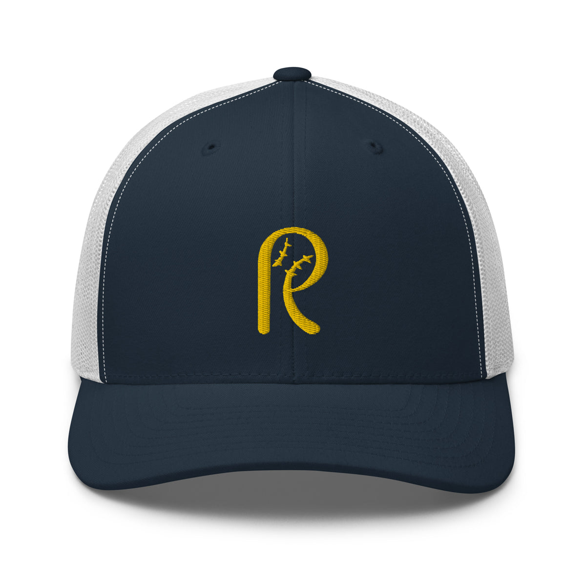 Yellow Logo Trucker Cap