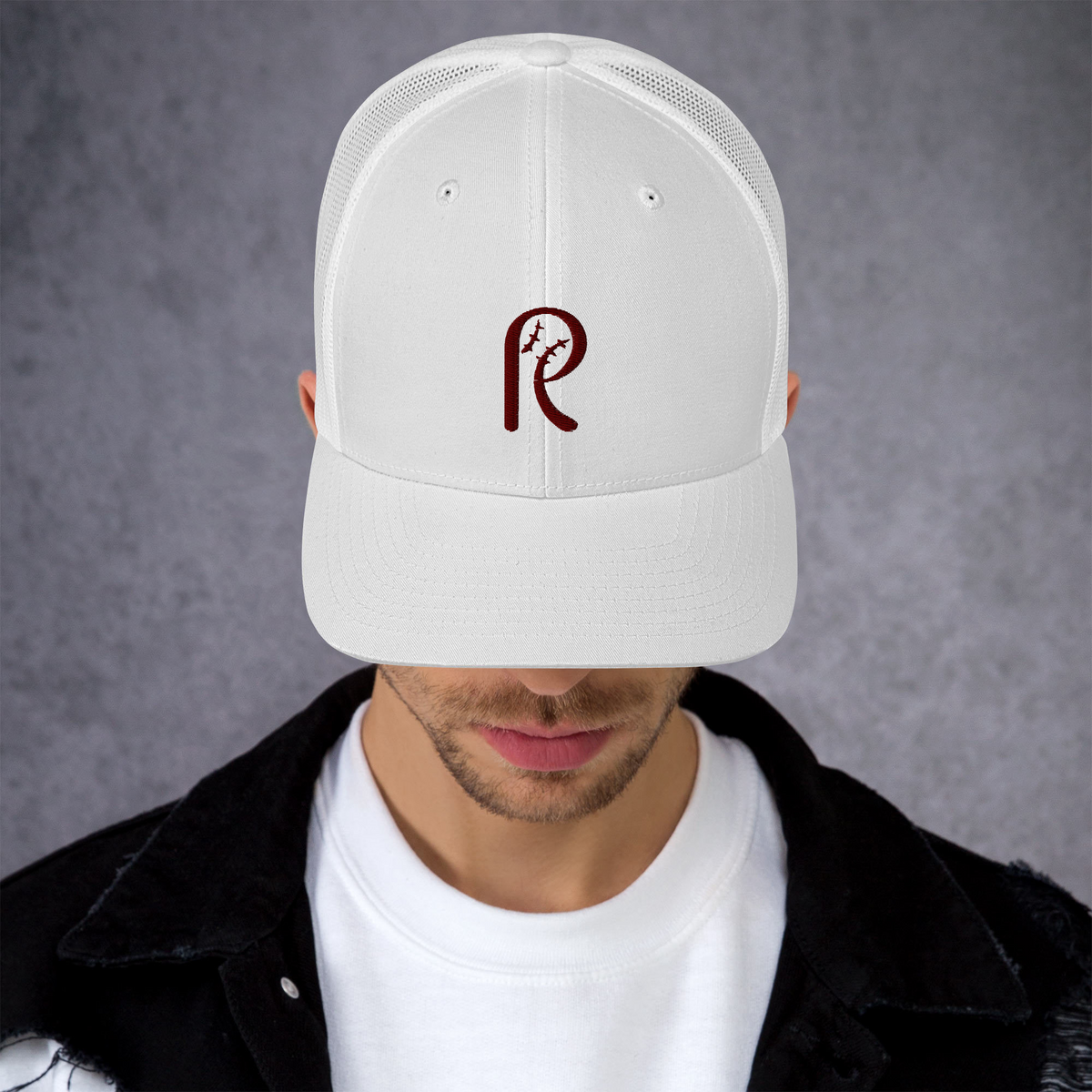 White Trucker Cap