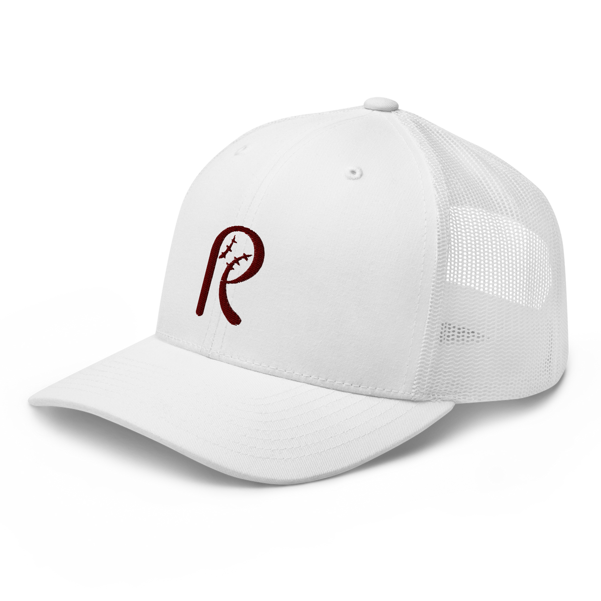 White Trucker Cap