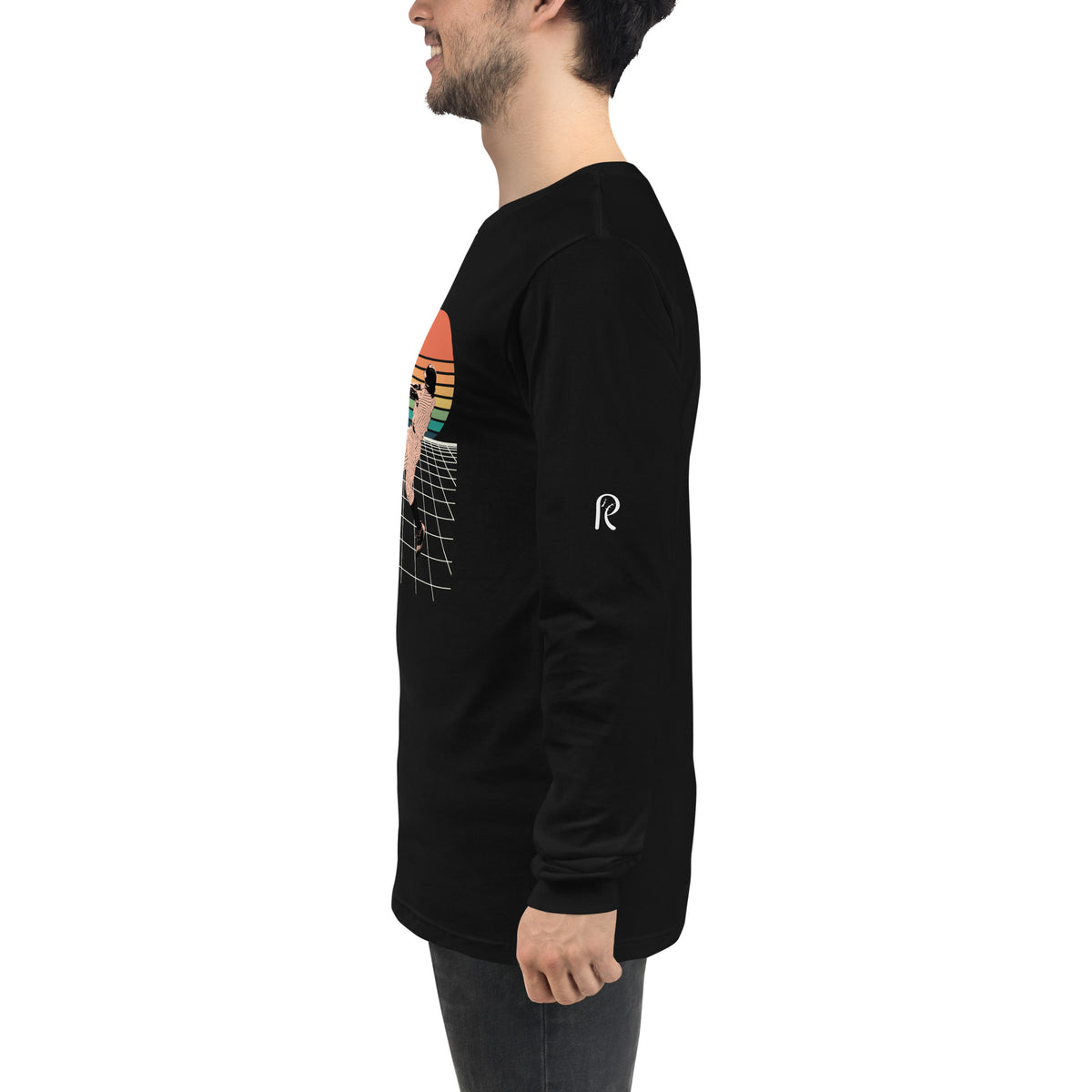 Retro Moonshot Long Sleeve Tee