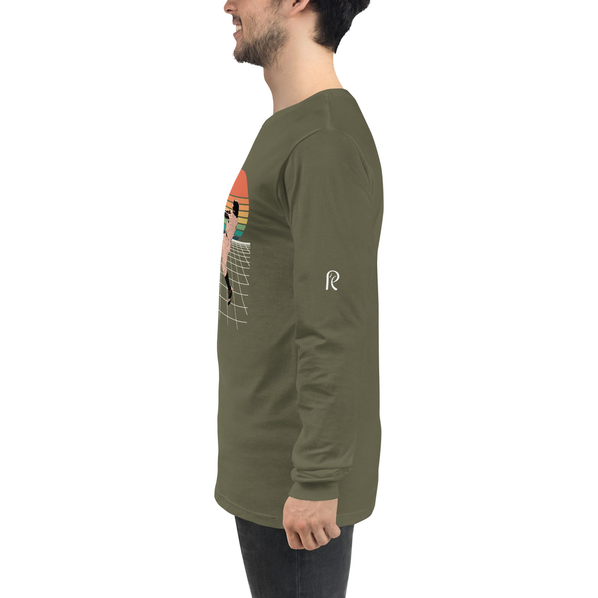 Retro Moonshot Long Sleeve Tee