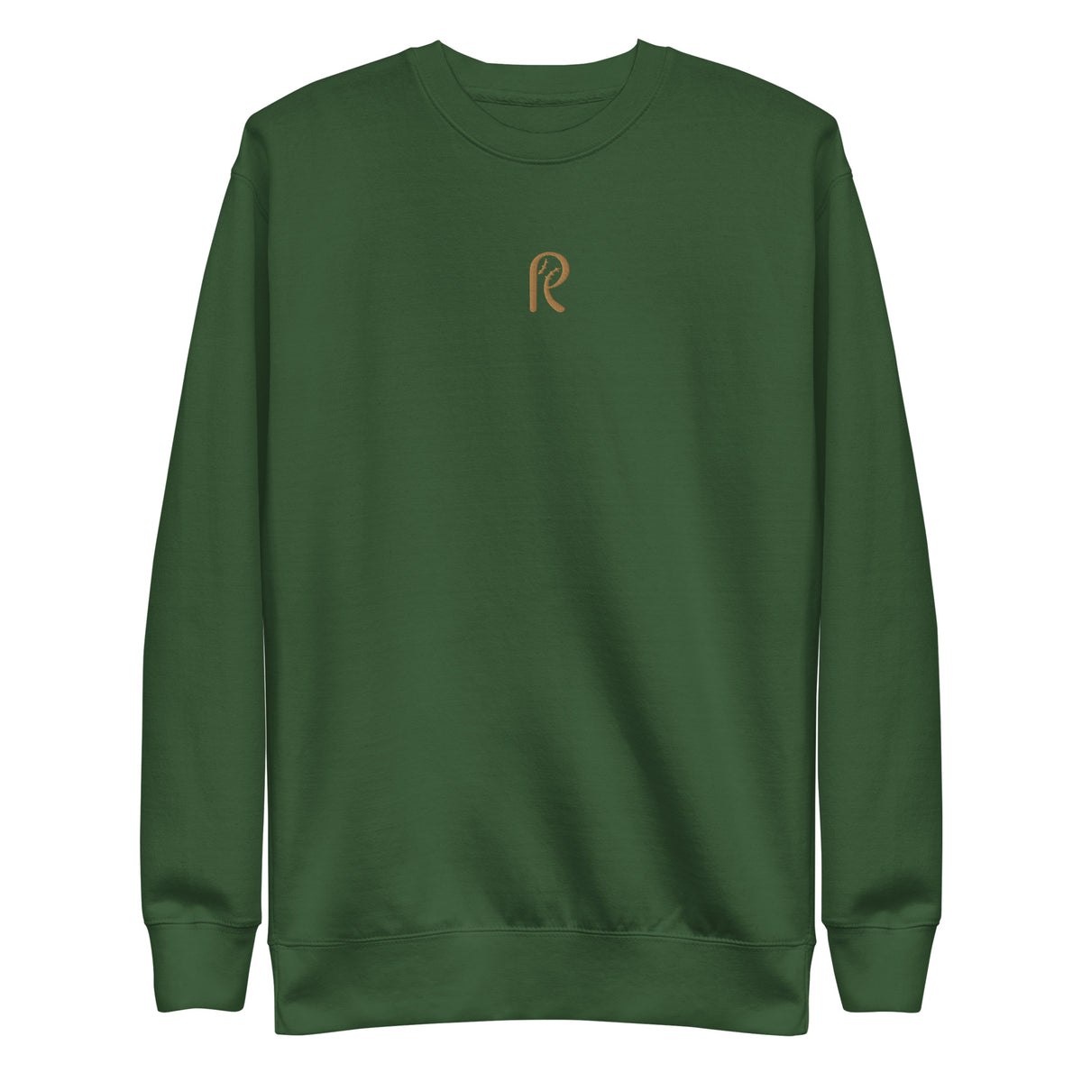 Gold Logo Classic Embroidered Sweatshirt (Premium)