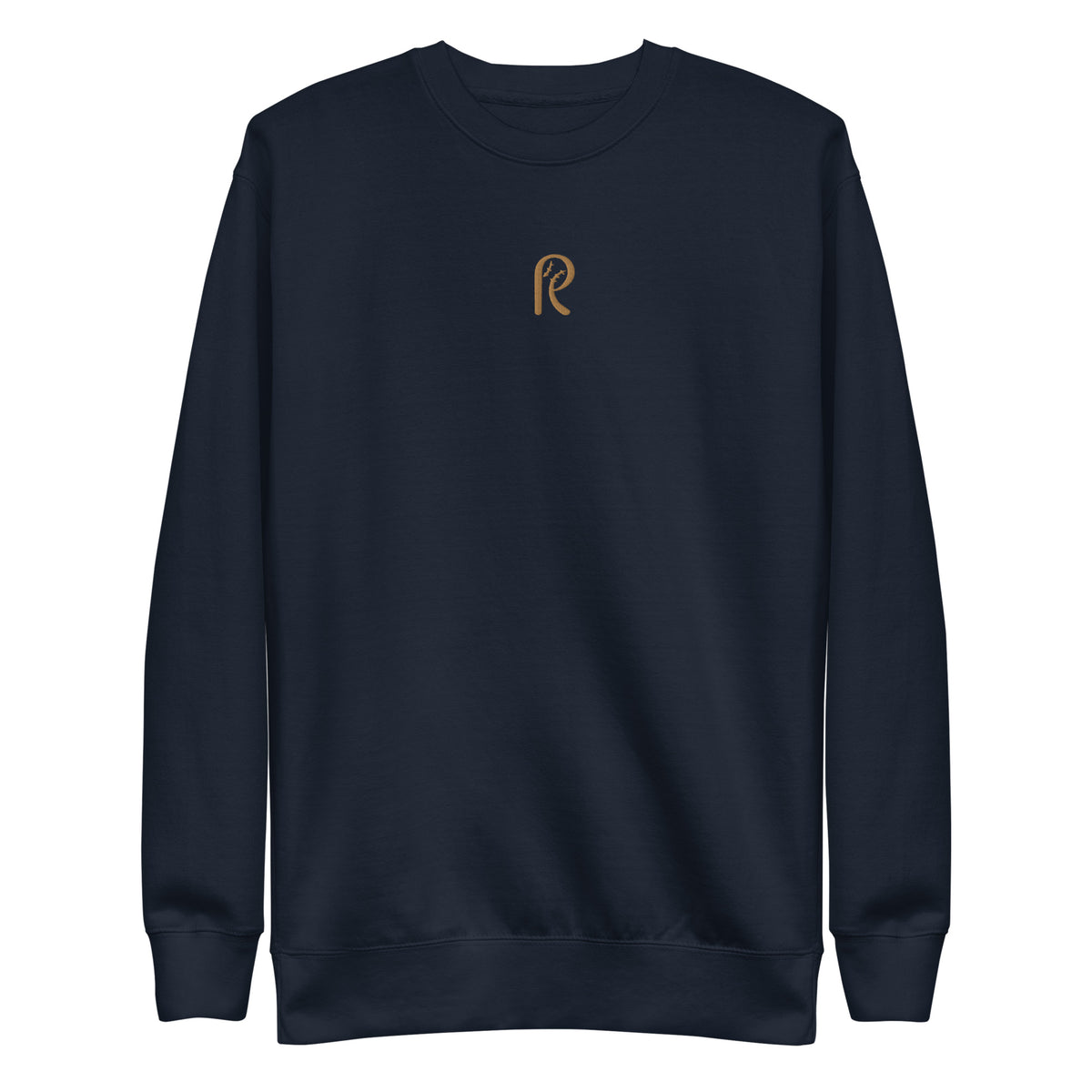 Gold Logo Classic Embroidered Sweatshirt (Premium)