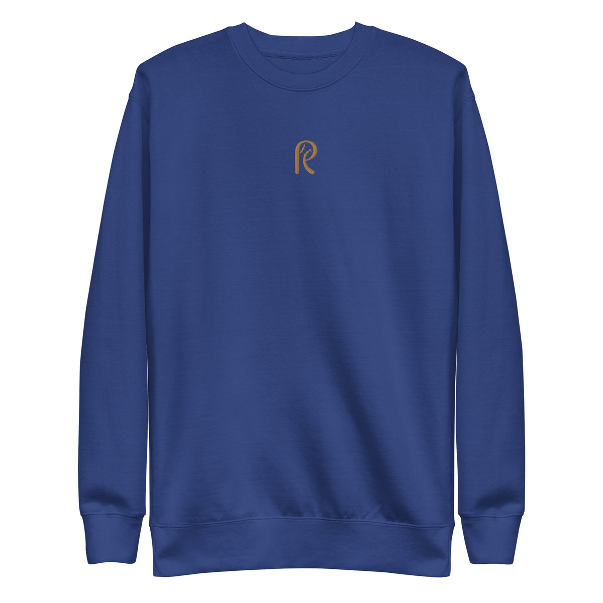 Gold Logo Classic Embroidered Sweatshirt (Premium)