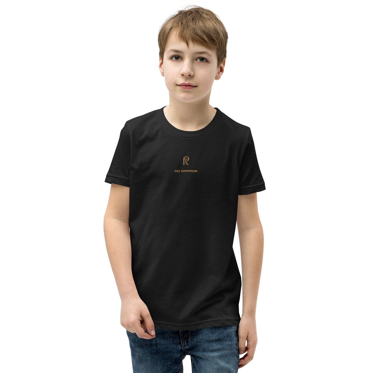 Youth Embroidered Gold Do Damage (Premium)
