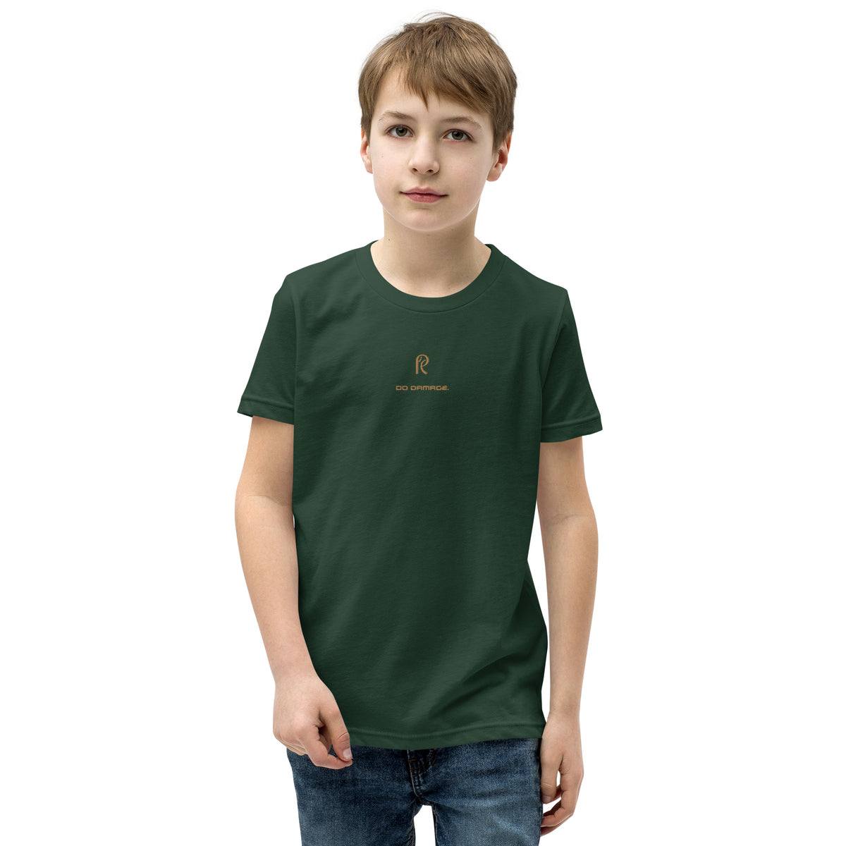 Youth Embroidered Gold Do Damage (Premium)