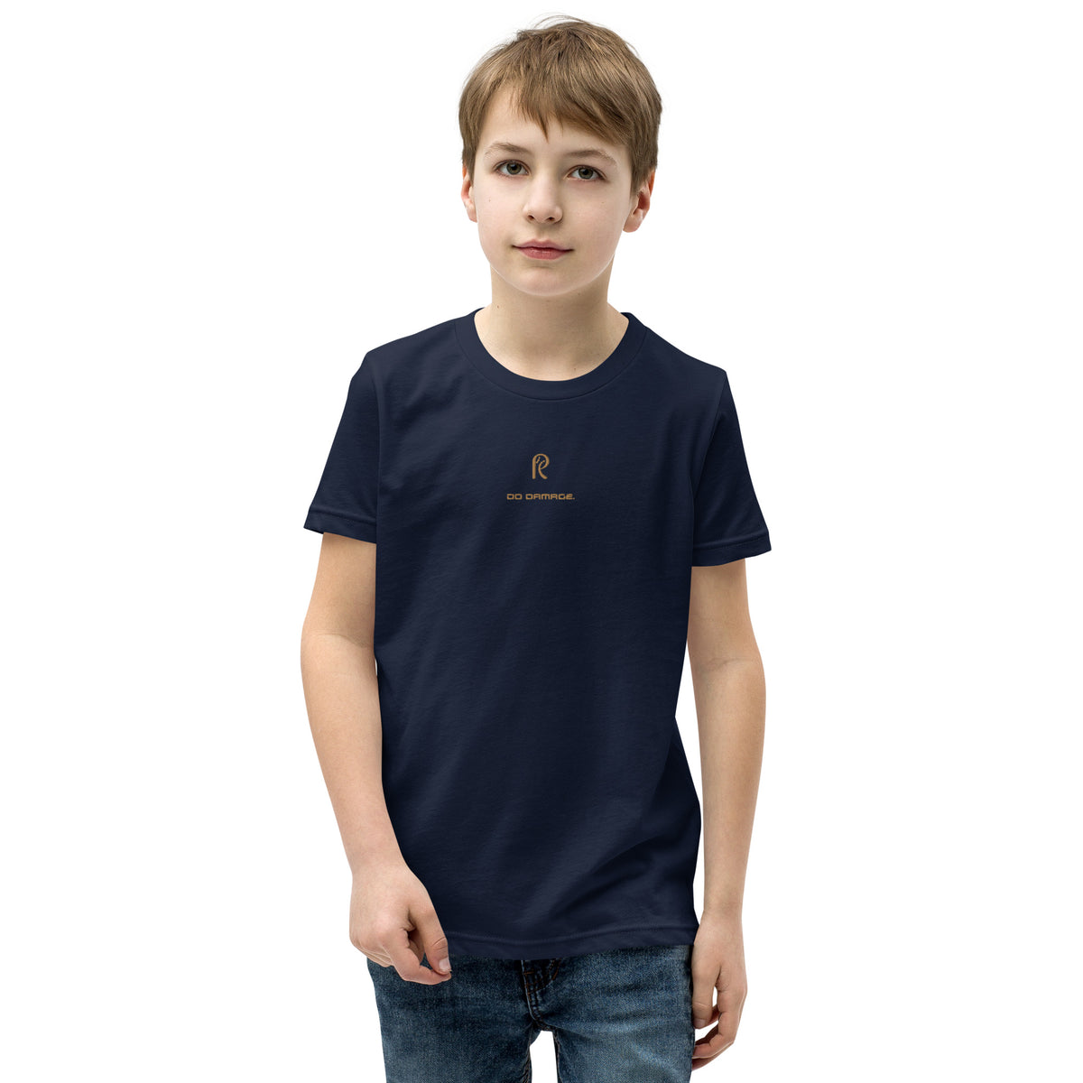 Youth Embroidered Gold Do Damage (Premium)