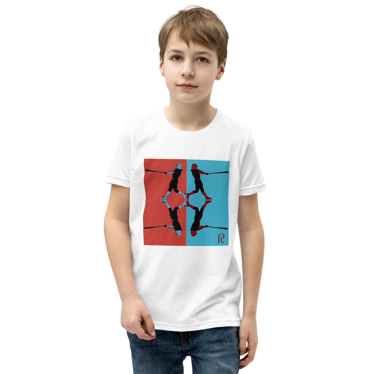 Youth Abstract Damage Tee