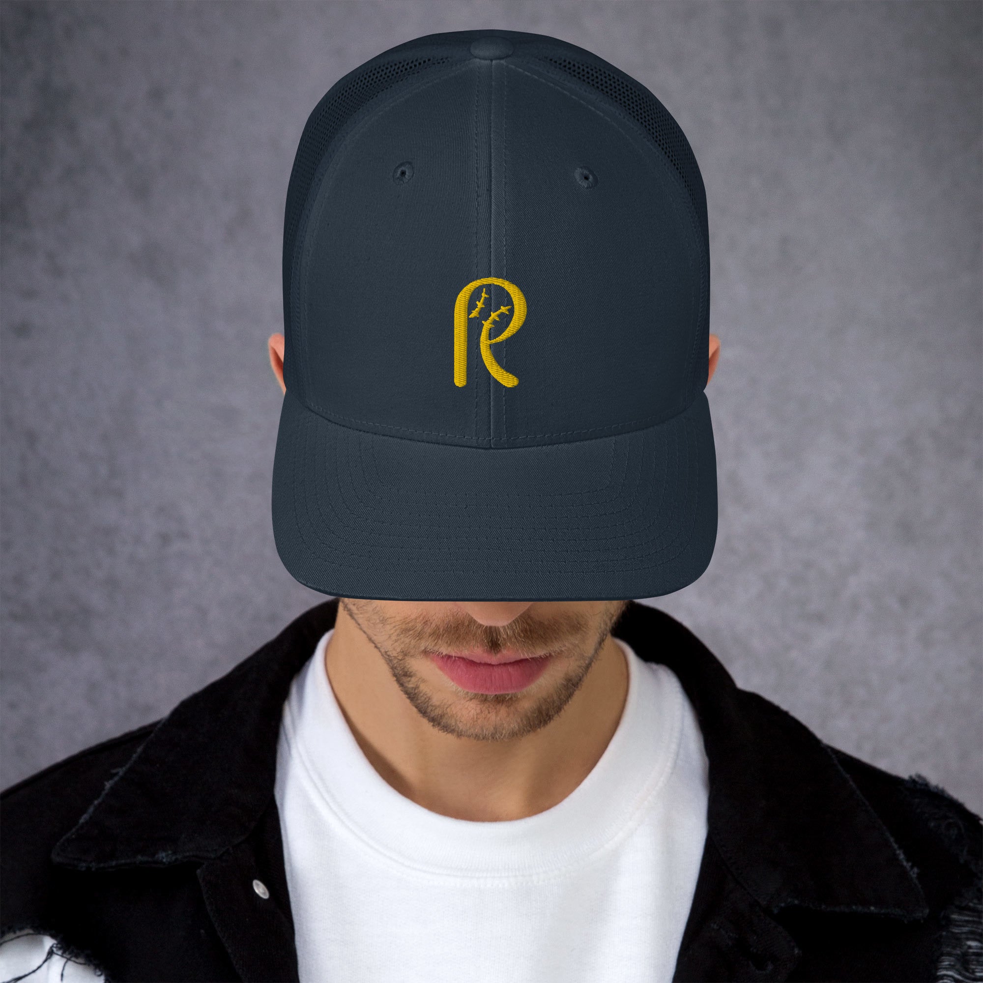 Yellow Logo Trucker Cap – CoachRac