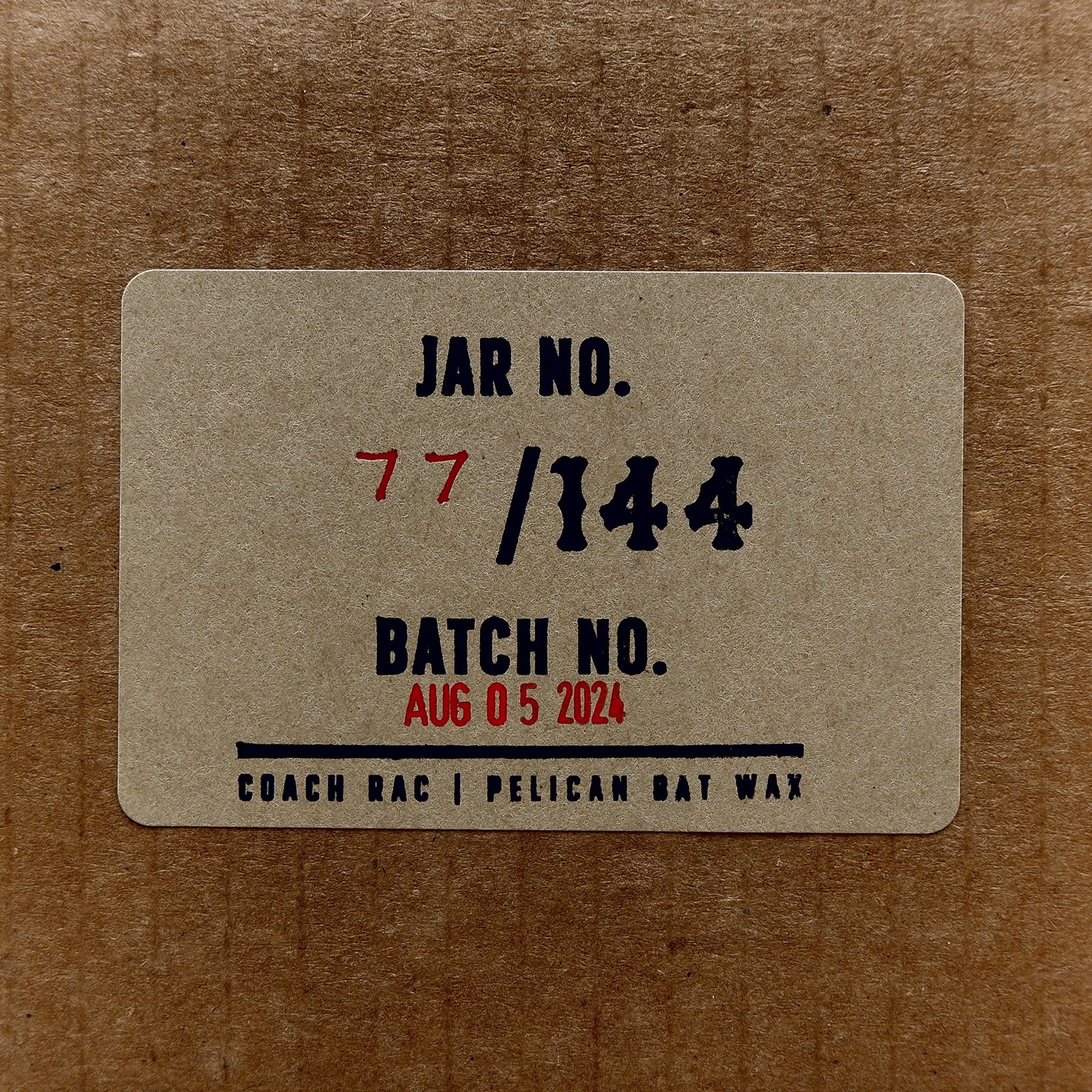 Coach RAC's Pine Tar β CoachRac