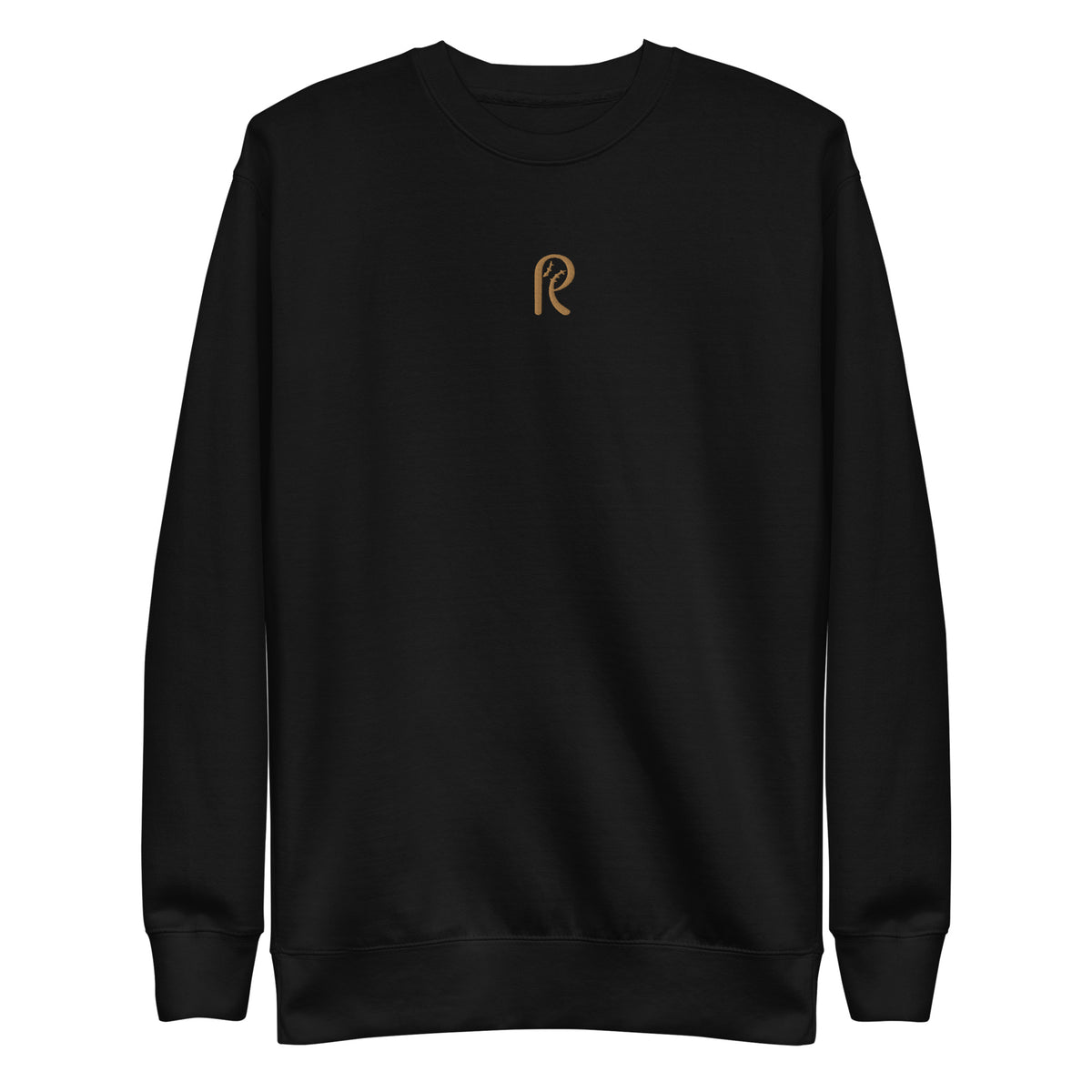 Gold Logo Classic Embroidered Sweatshirt (Premium)
