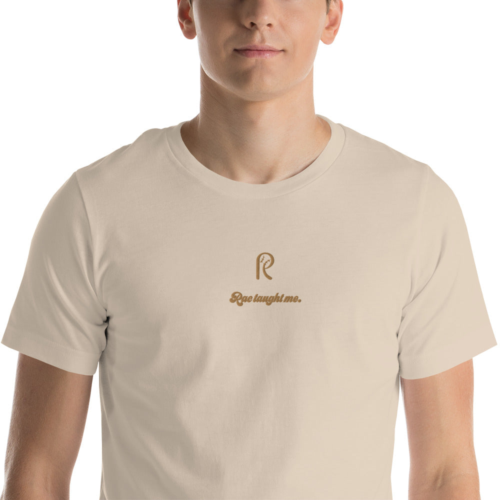 Embroidered Gold RAC Taught Me (Premium)