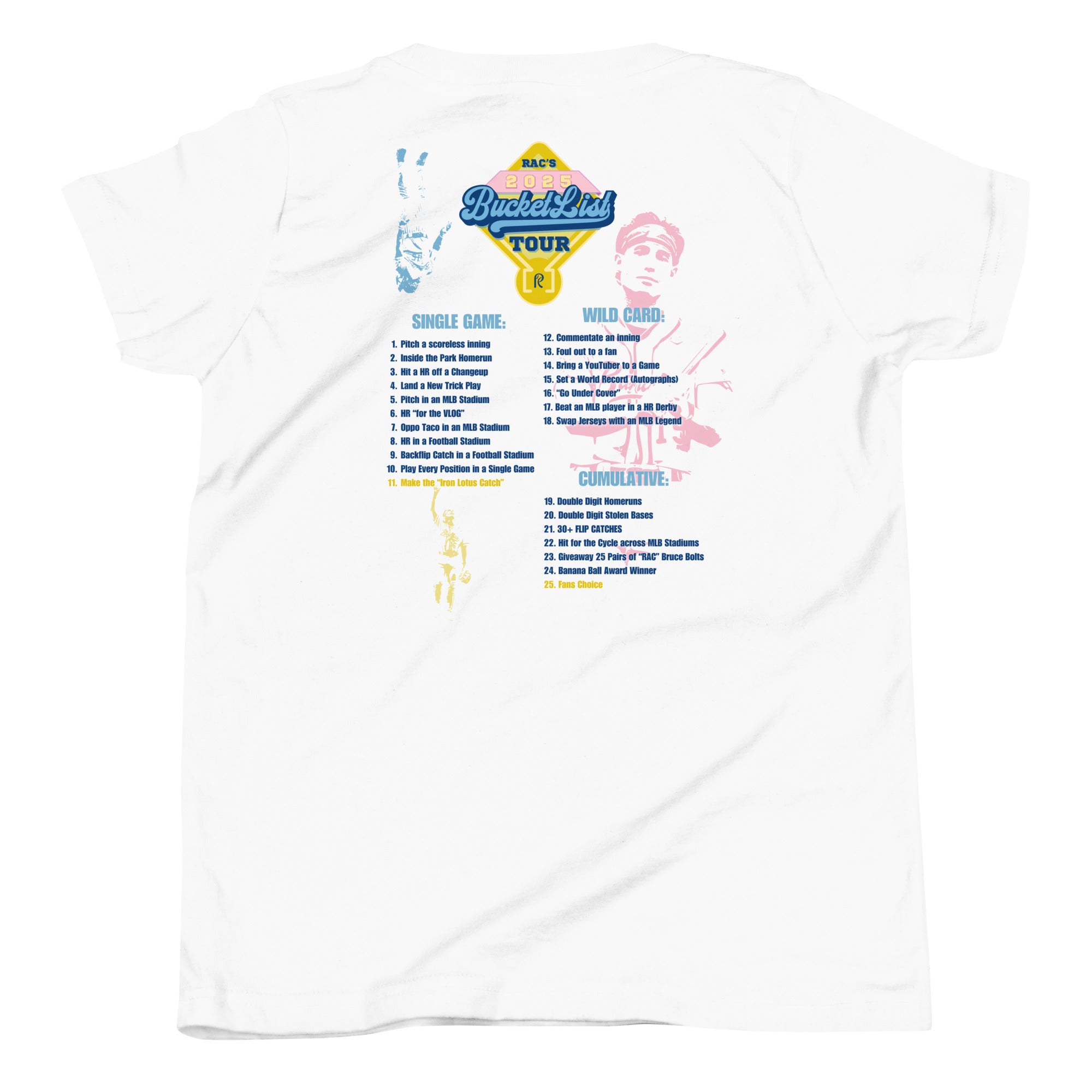 Official Bucket List Tour Tee (YOUTH) – CoachRac